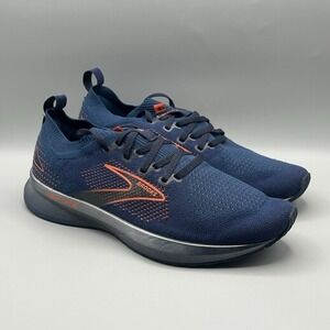 Brooks Levitate 5 Knit Blue Orange Running Shoes - Men's Size 8 USED